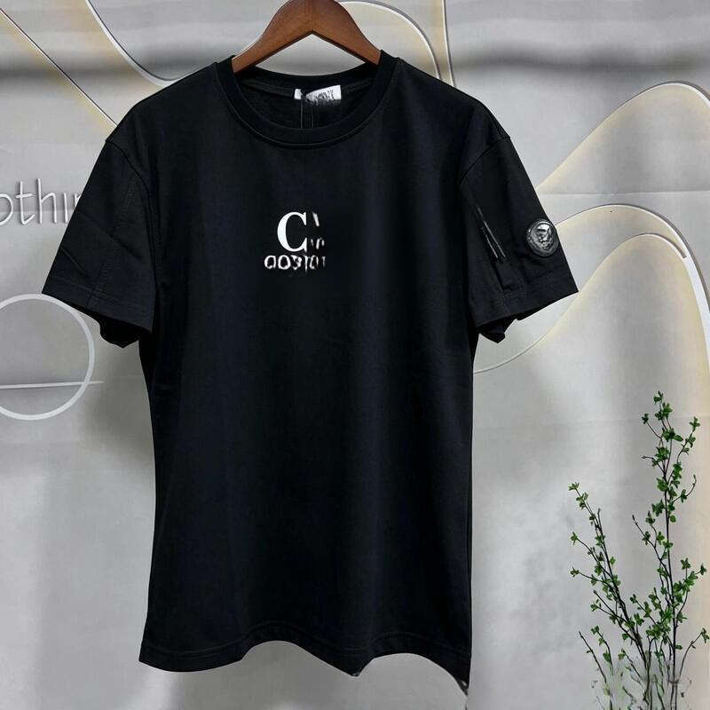 Designer Tshirt Cpcompanyyyy Conpany Monterex Tracksuit European American Mens Womens Loose Workwear Sports Short-sleeve Shorts Kids Set Tracksuit M