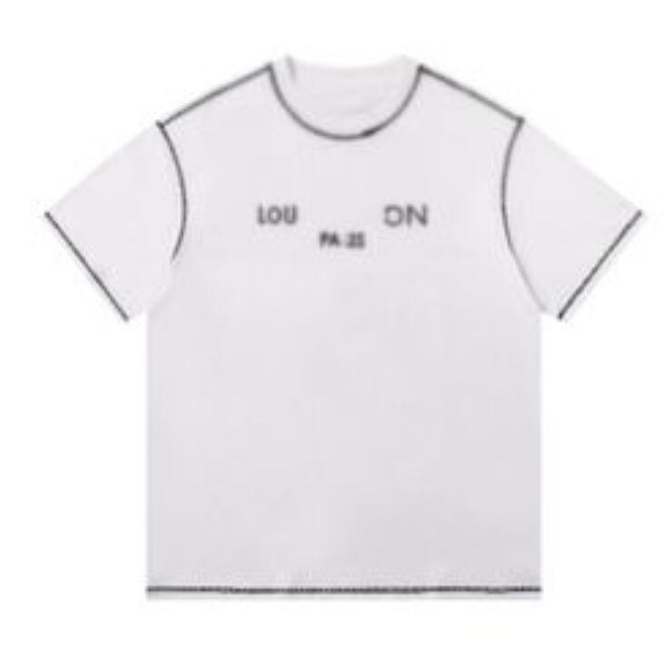 Men's T-Shirts Letter Print Round Neck short sleeve Designer T-Shirts Breathable Streetwear Oversized Tee Casual Fashion High quality Clothi-image-1110352213