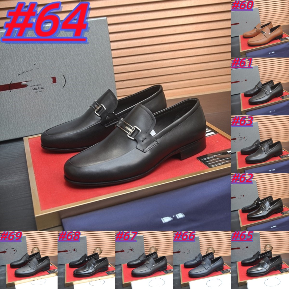 Wedding Party Formal Shoes 2026 Fashion Luxurious Men Loafers Leather Pointed Toe Slip On Designer Mens Dress Shoes Big Size 46 Multi Color Footwear