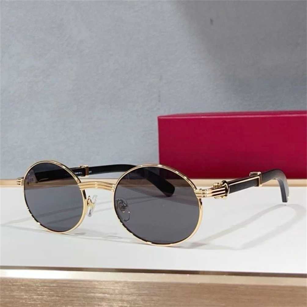 New Mens Oval Sunglasses Trendy Fashion Protection Sunglasses CT0464S