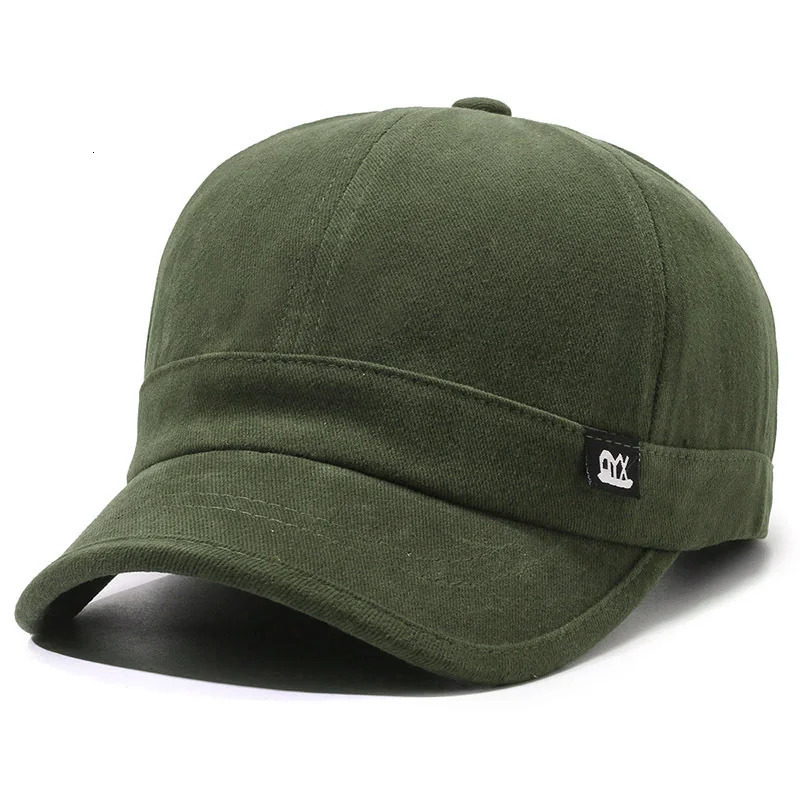 Vintage-Inspired Baseball Cap Adjustable Sun-Protective Street Style Hat Short Brim Woven Fabric Classic Fashion Accessory 260612