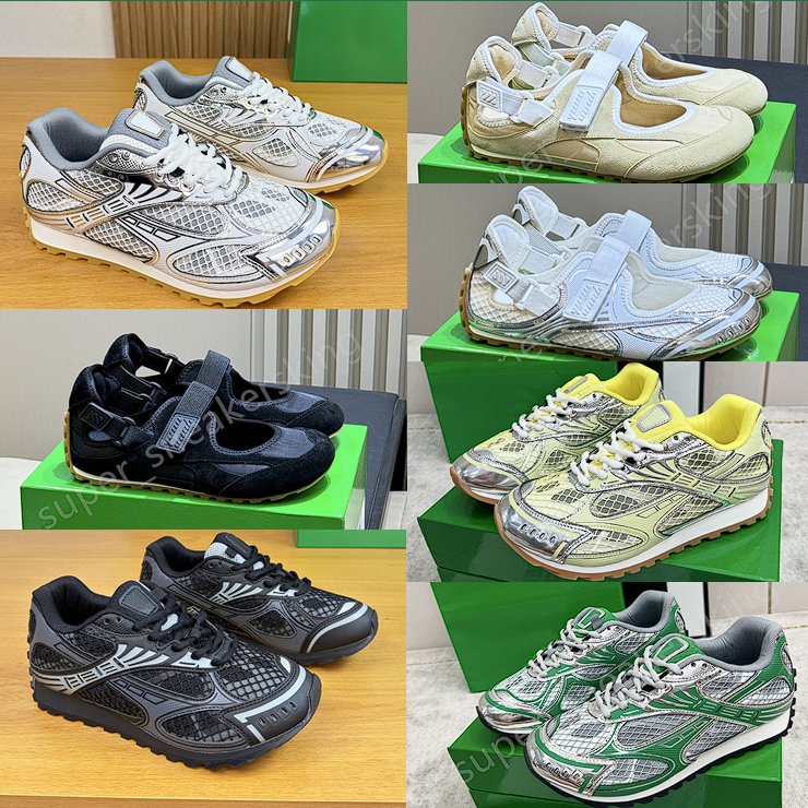 Orbit Sneakers Mesh Runner Sneaker in Lightweight Technical Luxury Men Women Laceup Shoes size 35-47-image-932961685