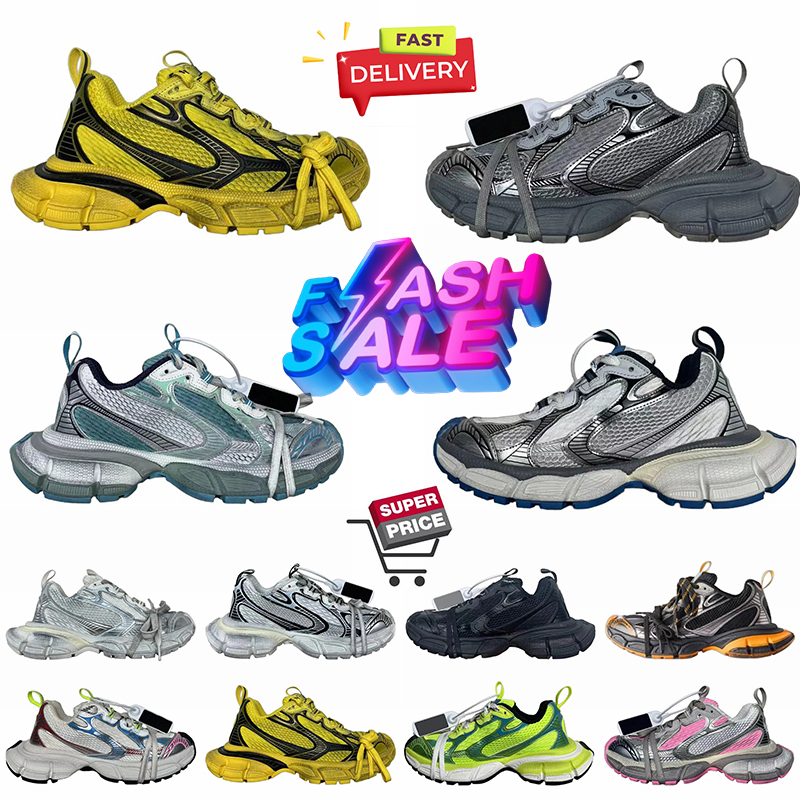 Top Quality Men Women Casual Shoe White Black Pink Triple S 3.0 Low 3XL Make Old Sneaker Combination Soles Boots Mens Womens Shoes Sports chaussures