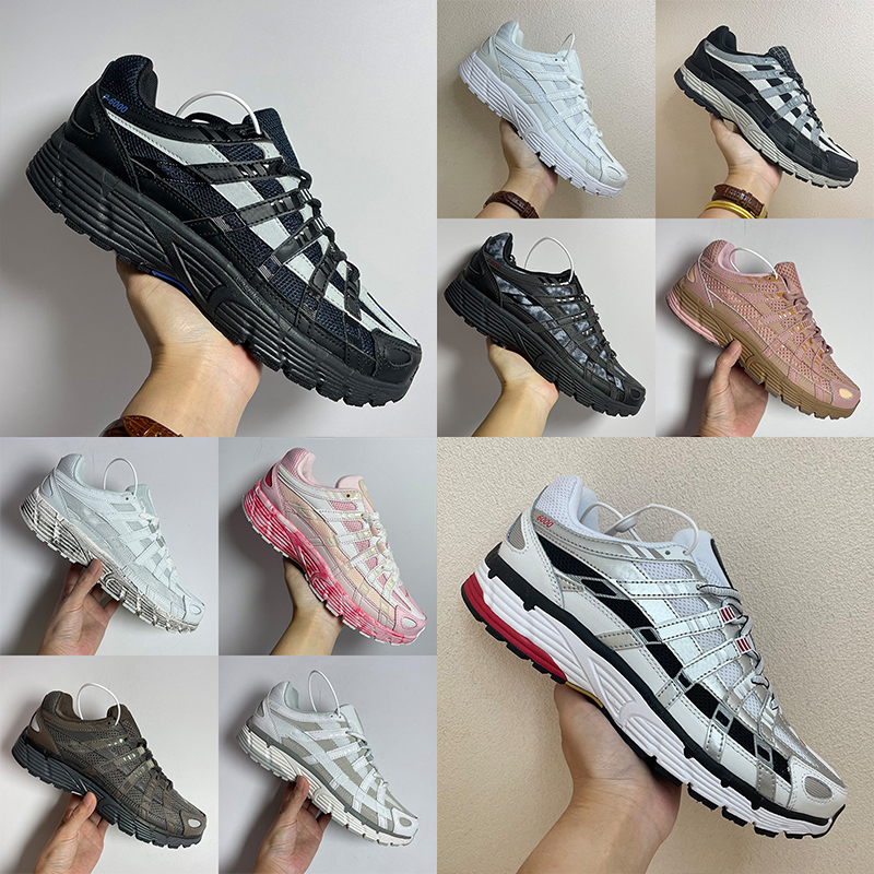 P6000 Running Shoes P6000 trainer P 6000 Mens Womens Sneakers Metallic Silver Black White Anthracite Smoke Grey Outdoor Sports Trainers Casual shoes