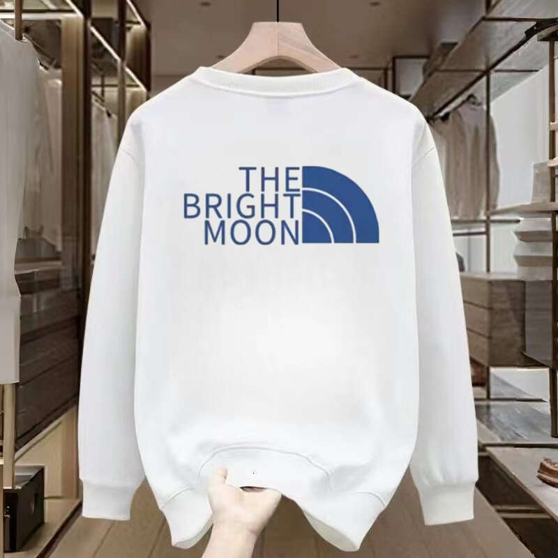 Couple'S Printed Cotton Sweatshirt Couple'S American Style Sweatshirt For Men And Women Daily Wear Trendy Brand Round Neck New Autumn Casu