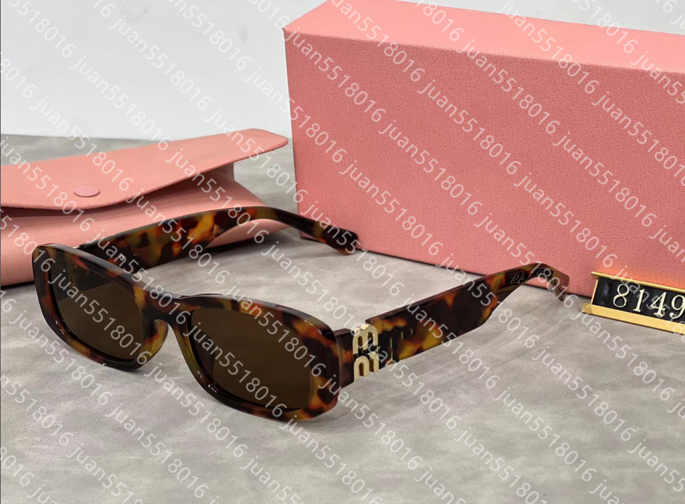 Designer Sunglasses Protection Glasses Black Transparent Clear Frame Luxury Sunglasses Daily Beach Outdoor Sunglasses With box 8149