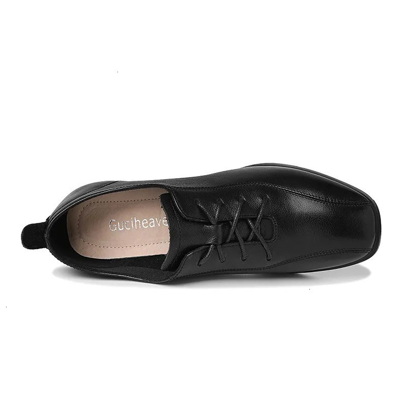 2026 Designer Slide Designer Dress Women Formal Shoes All Black Fashionable Comfort Top Layer Cowhide sandal Square Head Coarse Single Shoe Lace-Up