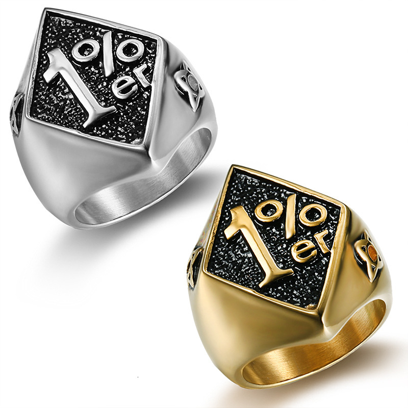 High quality Best-Selling Totem Men's Dart Ring, Street Fashion Number 1% Stainless Steel Ring