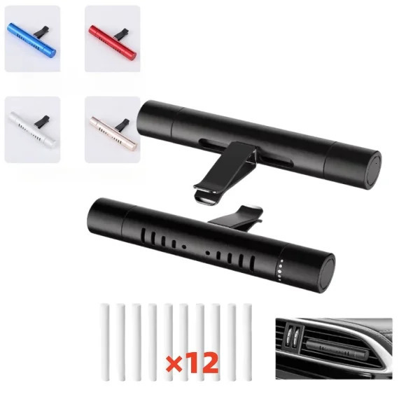 1Set Car Air Freshener Vent Clip Car Perfume Essential Oil Diffuser Auto Aroma Air Vent Fragrance Parfum Car Interior Accessory 260610