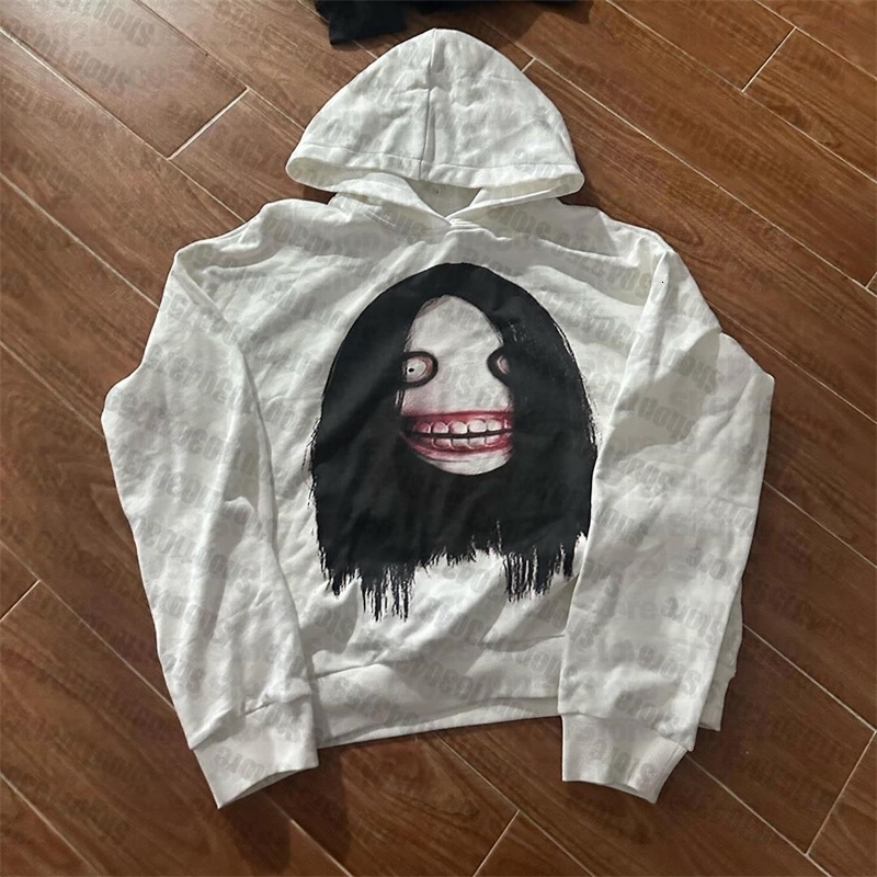 Abbigliamento da donna Felpa con cappuccio anime Y2k Star Girl Y2k Felpa con cappuccio con zip Abbigliamento gotico per donna Felpa pullover Harajuk