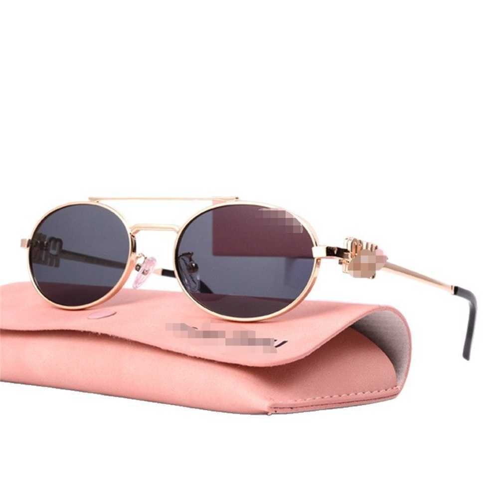 New Sunglasses Oval Ins High-End Sunglasses For Women Fashionable Eyewear