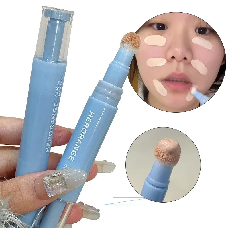 Full Cover Concealer Cover Stick Conceal Blemish Cream Foundation Air Cushion Concealer Waterproof Face Contouring Makeup 260612