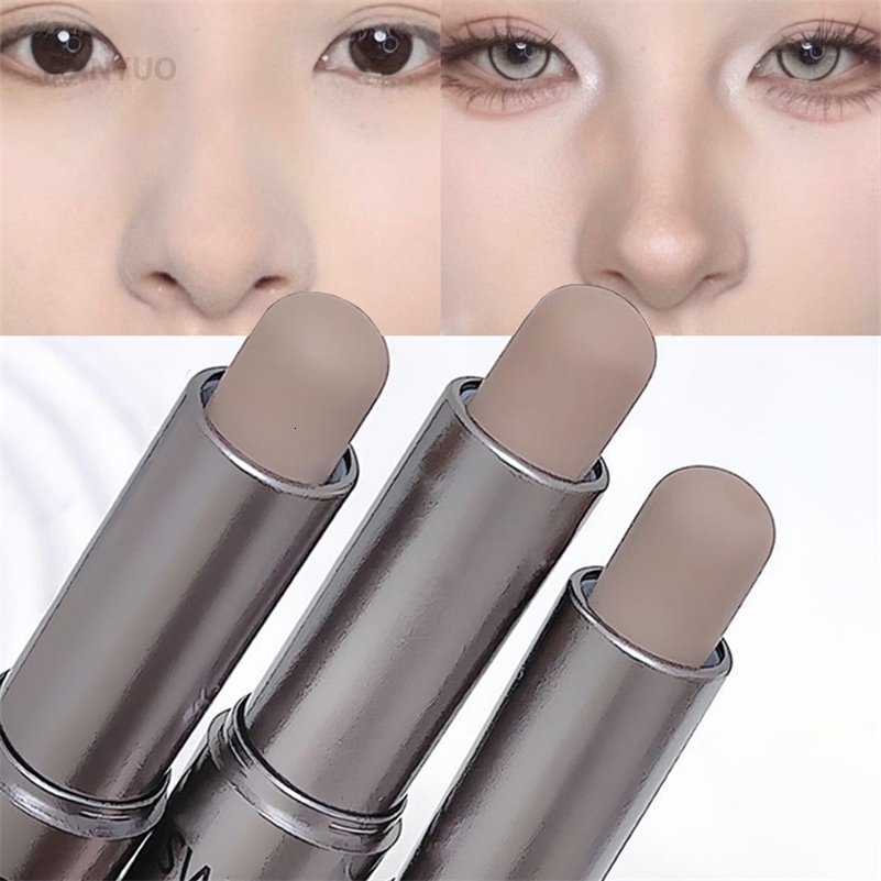 izing Matte Concealer Contour Stick Smooth Lasting 3D Nose Shadow Waterproof Face Highlight Brighten Contour Makeup 260527ww