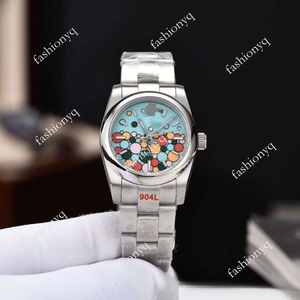 Designer Watches Classic Perpetual Automatic Mechanical Mens And Womens Watch With Bubble Candy Color Dial Popular In Foreign Trade