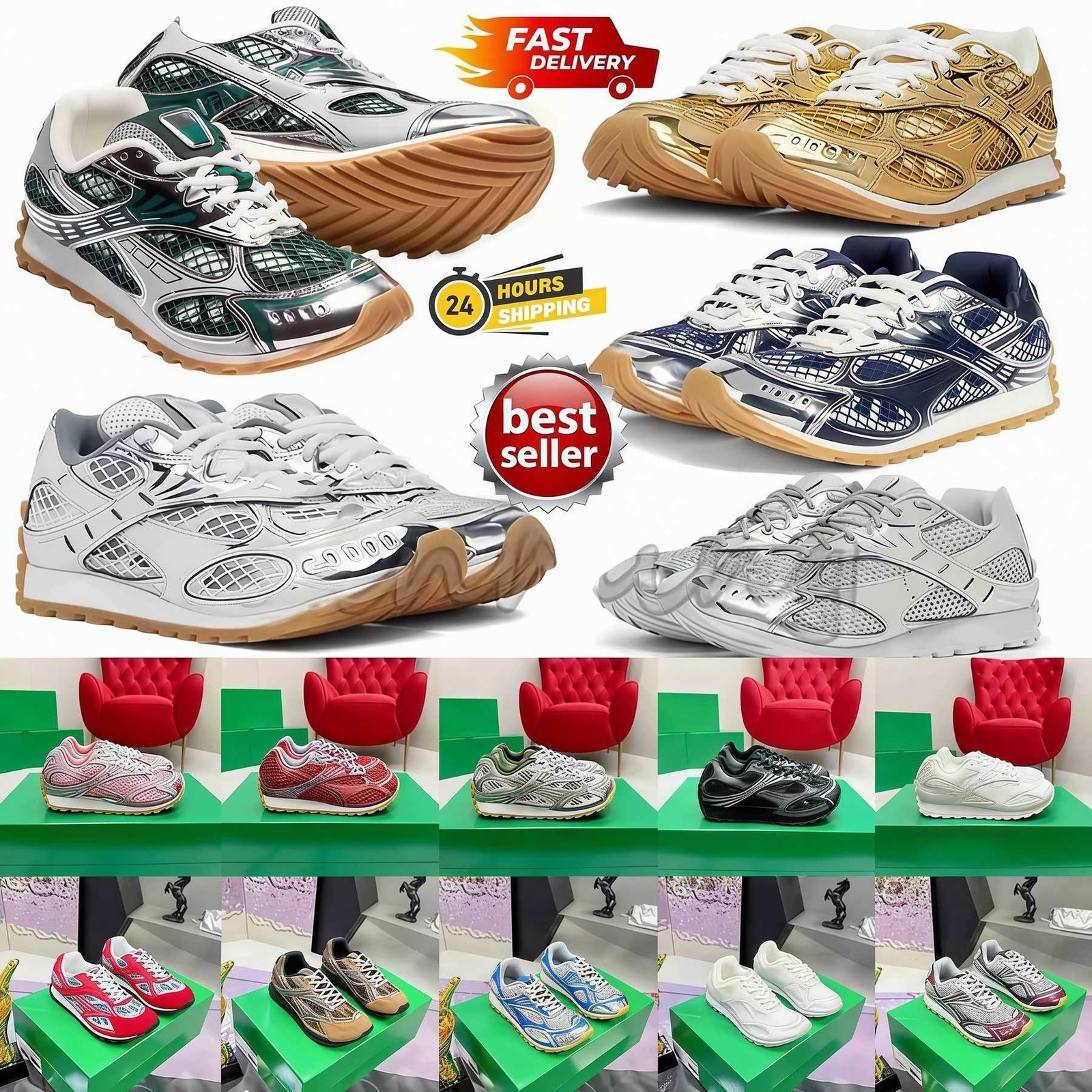 Haute qualité Designer Orbit chaussure de course Sneaker Mae femmes baskets de luxe en cuir maille Nylon tissu baskets chaussures