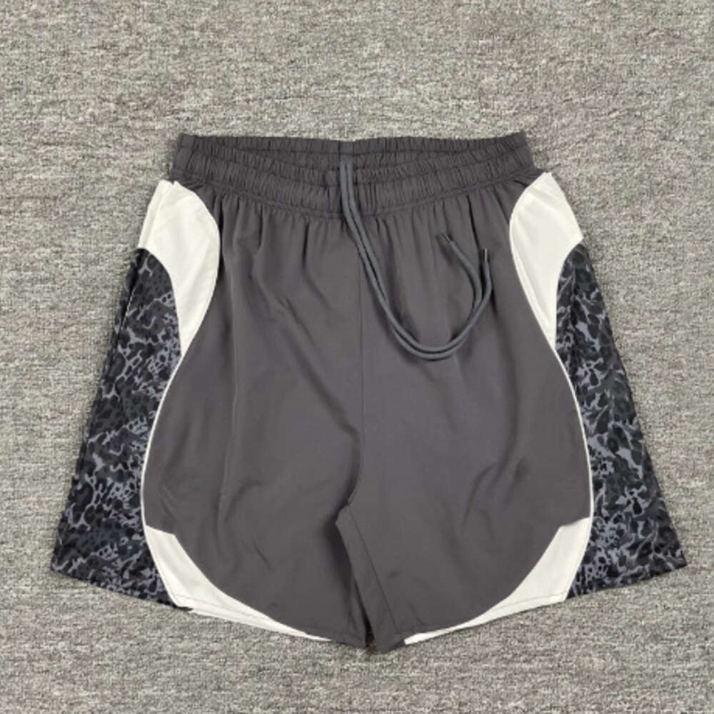 Men Shorts Mens Shorts Designer Summer Letter Logo Embroidered Color-blocking Leopard Print Camouflage Casual Drawstring Shorts