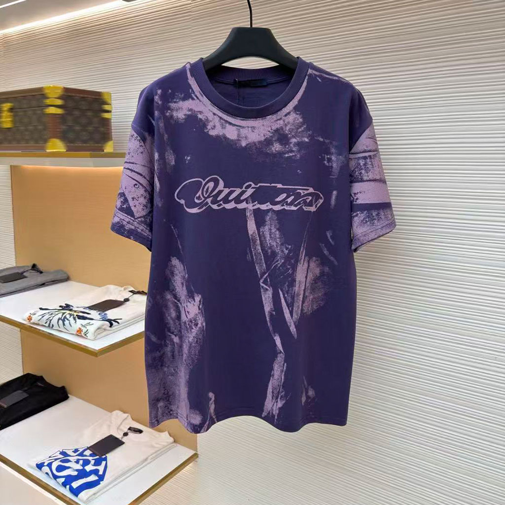 Designer herenoverhemden van hoge kwaliteit heren T-shirt man Nieuwe tees dames t-shirt stempelbrieven overhemd met korte mouwen modieus dagelijks g
