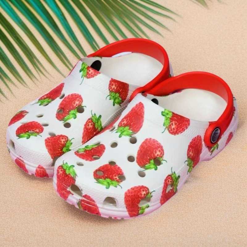 New Product Strawberry Star Parent-child Co-branded Summer Fashion Outdoor Beach Sandals Wholesale L260612H3L3
