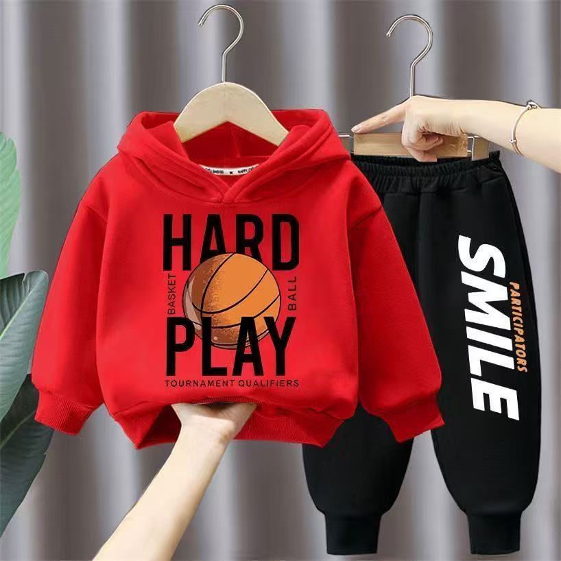 Spring Autumn Children Hooded Hoodies 3-12 Years Boys and Girls Long Sleeve Tops Kids Designer Clothes Size: 90-150 A026452563