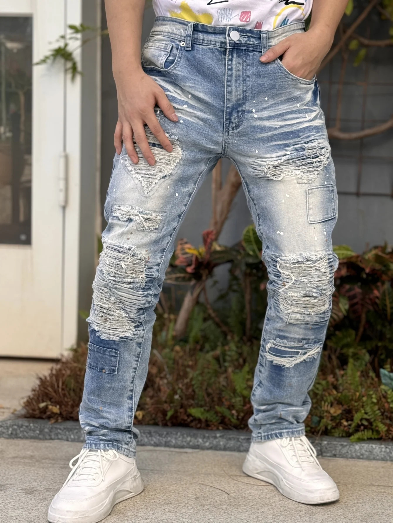 Mens Denim Jeans for 2025 Breathable and Refreshing Retro styled Streetwear Versatile Suitable All Occasions 260608