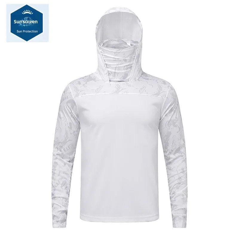 Summer Ultra-thin Tshirts Sun Protection Lightweight Mesh Patchwork Camouflage Ice Silk Sports Elasticity Surface Fishing Tees 260612
