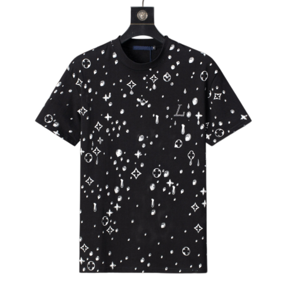 Men's Summer Luxury T-Shirt, Premium Cotton Short Sleeve Tee, Trendy Casual Unisex Top, High-Quality Breathable T-Shirts