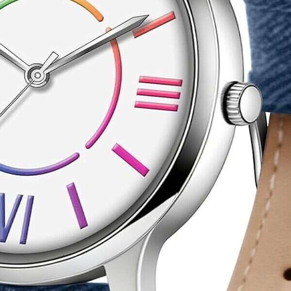 Fashion Analog for Women Colorful Roman Numerals Watch Waterproof-image-1110362304