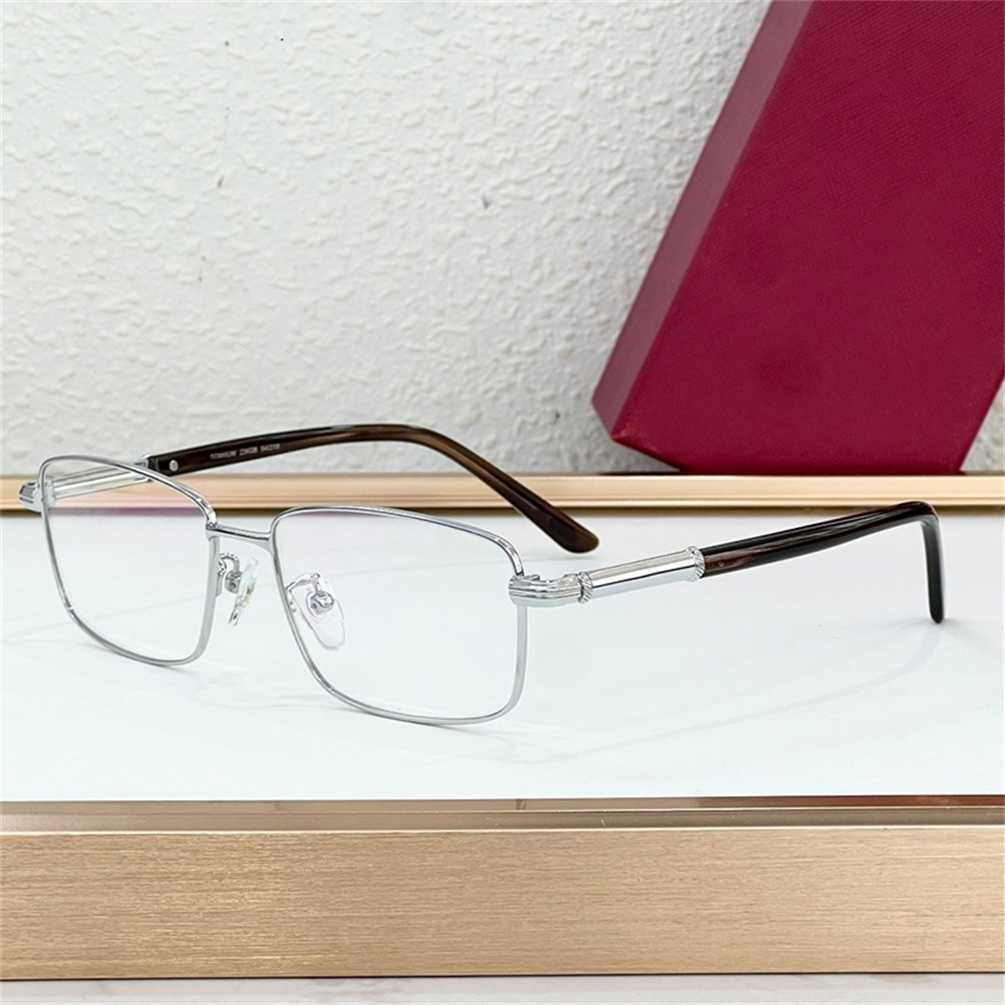 Full-metal Frame Glasses Light Luxury Ins-style Trendy Sunglasses Face-slimming Flat Glasses