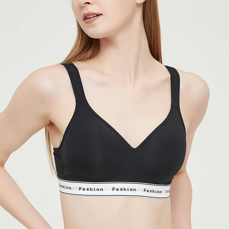 Sports bra small bust push-up bra no underwire seamless womens summer thin style comfortable and breathable L260612