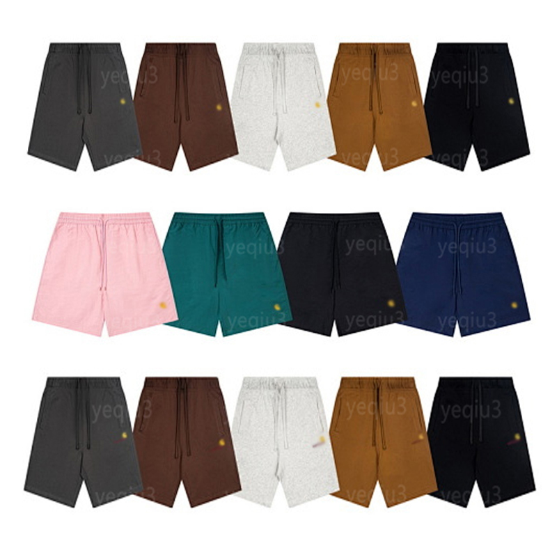Men's shorts Carpenter shorts high elasticity classic gold embroidery casual shorts-image-1110393678