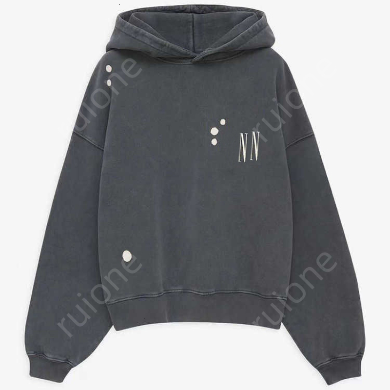 2026 Nouveau sweat à capuche pour femme designer Nouveau coton en peluche décontracté coupe ample bing lettre classique lavée et usée imprimée de