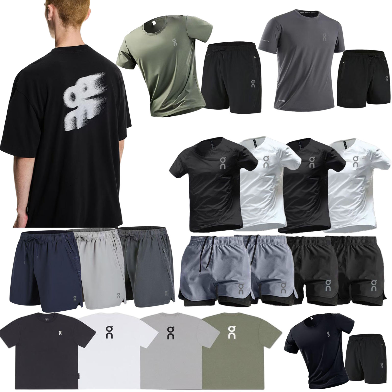 On Cloud Miller Sets Shorts Tracksuit T Shirt Ensemble Homme Designer Shorts Running Pantalon Short Sports Wear Mens Designer Clothes Refreshing Qui