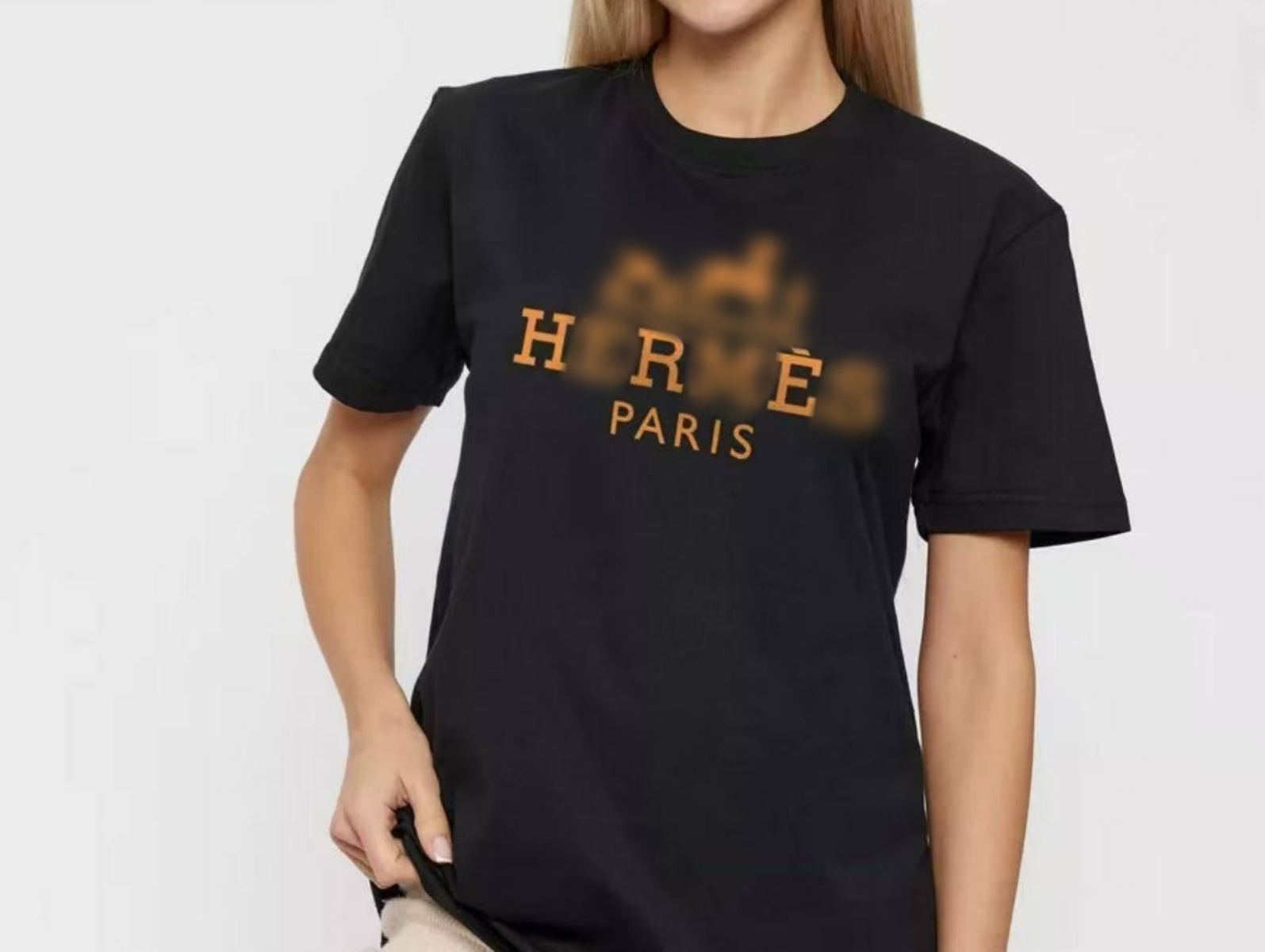 Top Designers Brand HE Women's T Shirts Black Ladies Summer Versatile Women Clothing Fashion Harajuku Personality Graphic Aesthetic Clothes Vin