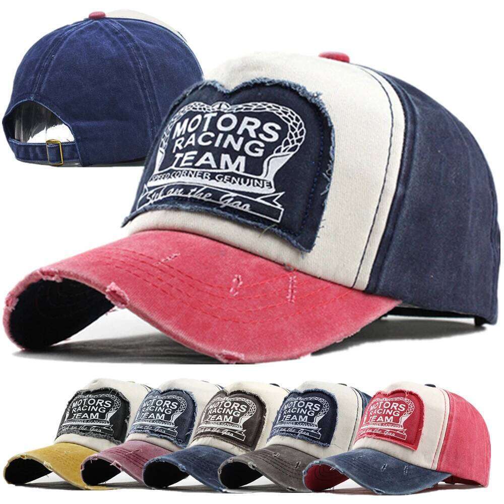 Unisex Washed Cotton Letter Embroidery Baseball Cap For Men Women Streetwear Dad Hats 26Y0613