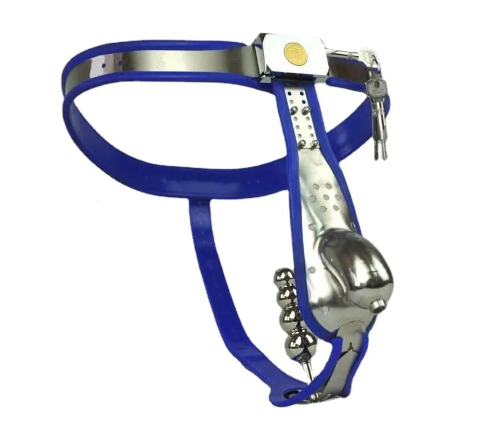2026 New 2022 Newest Male Model-T Devices Curve Waist Fully Adjustable Stainless Steel Chastity Belt With Penis adult toys Cage Anal Plug Bdsm Adult