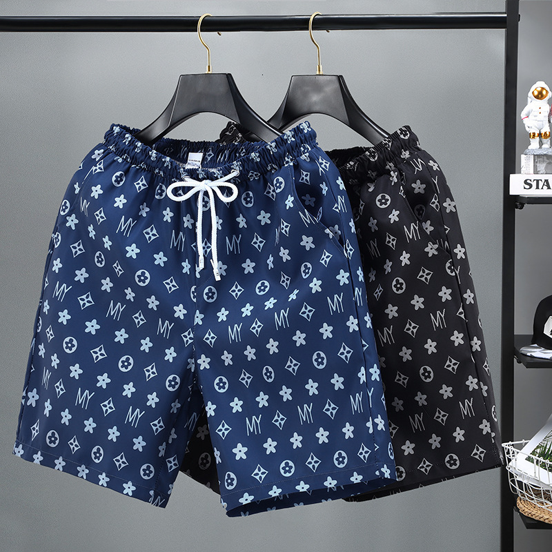 Plus Size Summer Loose Essential Designer Essentials Shorts Five-point Beach Shorts Casual Mid-length Pantaloncini Pantalones De Hombre Baggy Short