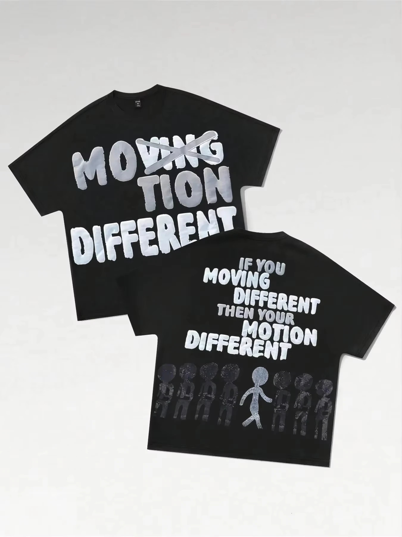 2026 Summer Mens T-shirt with 3D Letter Pattern Printing Street Casual Fashion Comfortable Soft Breathable Lightweight 260610
