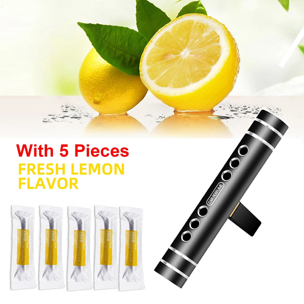 Car Fragrance Clip Air Vent Essential Oil Perfume Diffuser Air Freshener Outlet Aroma Flavoring Aroma Perfume Kit 260610