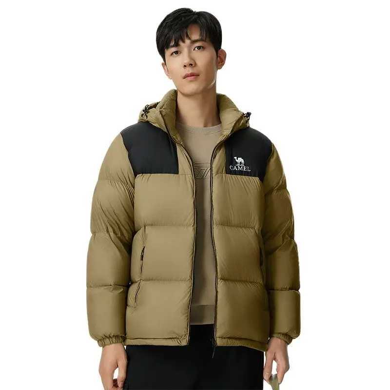 GOLDEN CAMEL Outdoor Down Jackets Women Mens Winter Coats Windbreakers Thickened Plush Bread Jacket for Men 2023 Autumn New Q20610