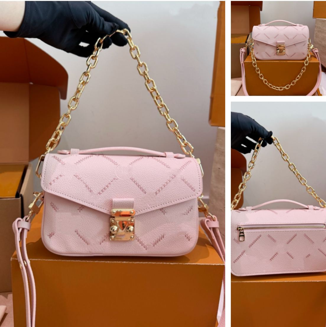 10A Evening Bags Mini 21x13cm shoulder bags luxury designers bag embossing flower 26ssMetiswomen handbag messenger genuine leather metiselegant cros