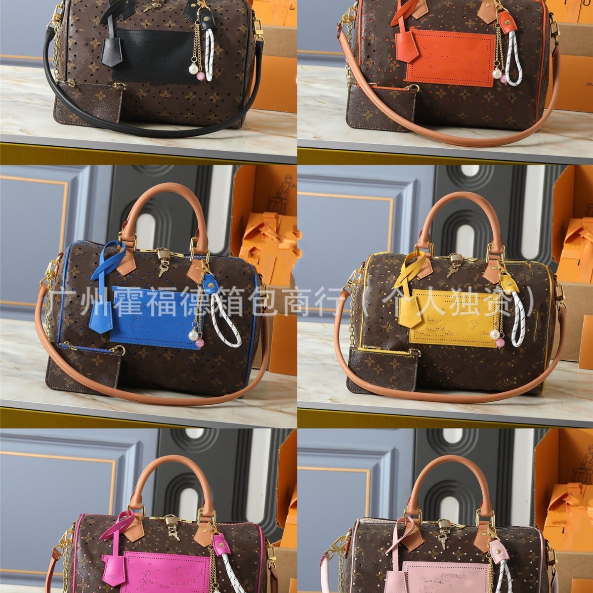 Lujia Foreign Trade 2026 New Model Pillow Unisex Travel Shopping Bag Single Shoulder Boston Handbag