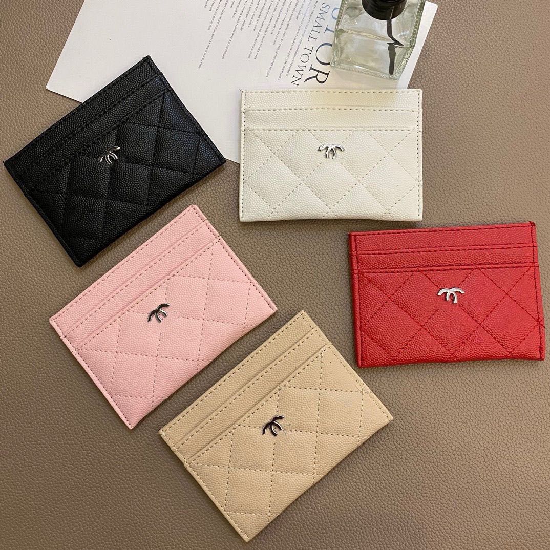 1:1 cc cardholder mens wallet designer c letters pocketorganizer designer coin cc wallets pouch ID case holder pocket soft leather credit cardhol
