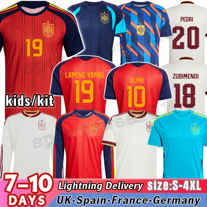 Spain world cup 2026 LAMINE YAMAL jersey RODRIGO Joselu Carvajal Gavi jersey 2026 Pedri Ferran Olmo shirt Zubimendi WILLIAMS camiseta espana 2026-image-988153146