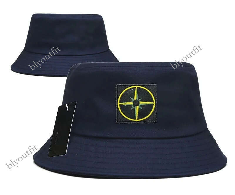 stone bucket Designer island bucket hat baseball cap casual summer hats for men luxe solid color fashion designer hat black white fishing men for hi