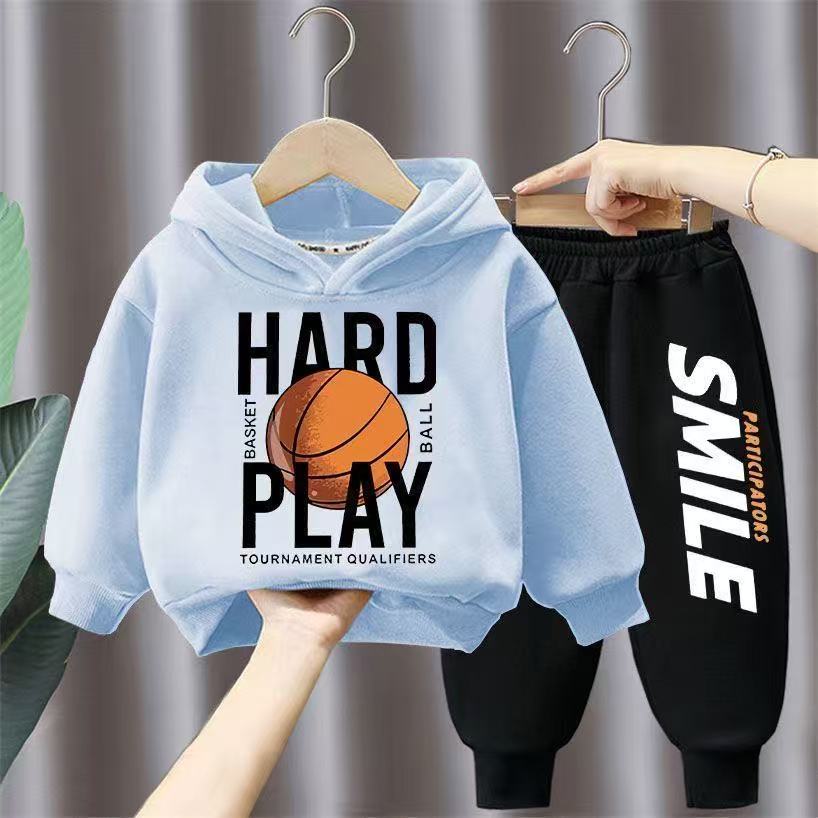 Spring Autumn Children Hooded Hoodies 3-12 Years Boys and Girls Long Sleeve Tops Kids Designer Clothes Size: 90-150
