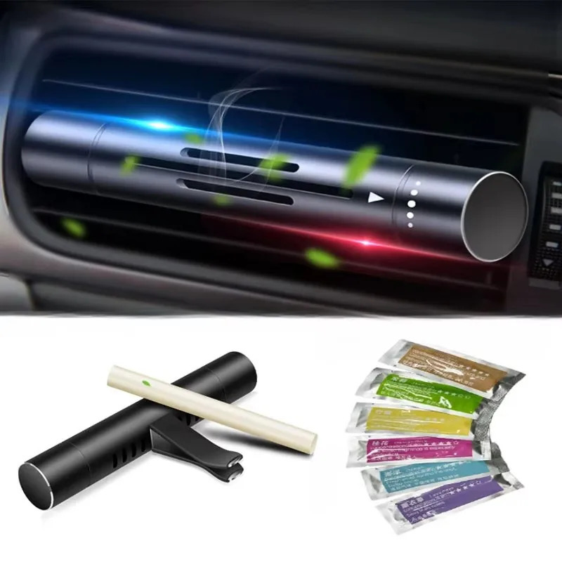 5/6/10/24pcs Air Freshener Smell Car Vent Perfume Flavoring Auto Interior Accessorie Custom Styling Remove Odors Aroma 260610