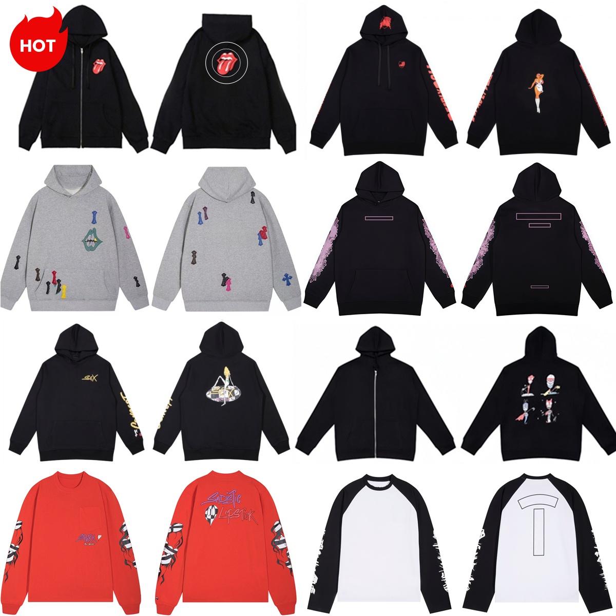 Sweat à capuche pour hommes pulls à capuche pour hommes pull à capuche pour hommes pull en coton noir gris à manches longues vêtements surdimensi