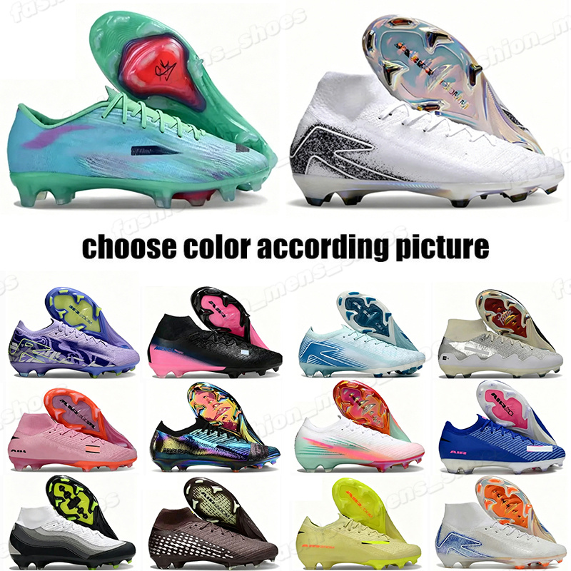 Professional Football Boots Drop Shipping Unisex Breathable Soft Men Soccer Shoes Long Spikes Soccer Cleats Indoor Sports Shoes Top Quality
