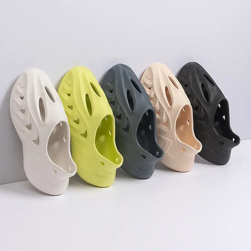 2026 New New Athletic Shoe Free Shipping, Designer And Beach Sandals, EVA Men's Hollow Garden Tie-Dyed Slippers, Women's Run Sports Water
