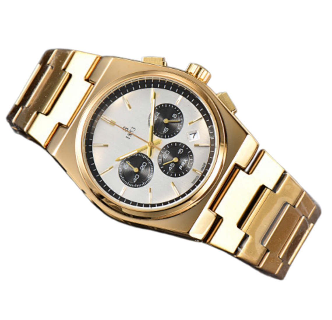 2026 New Designer Retro Chronograph Sport Quartz Watch Three Dial cologne perfume Practical Design Polygon Steel Case Solid Metal Strap Multiple Col